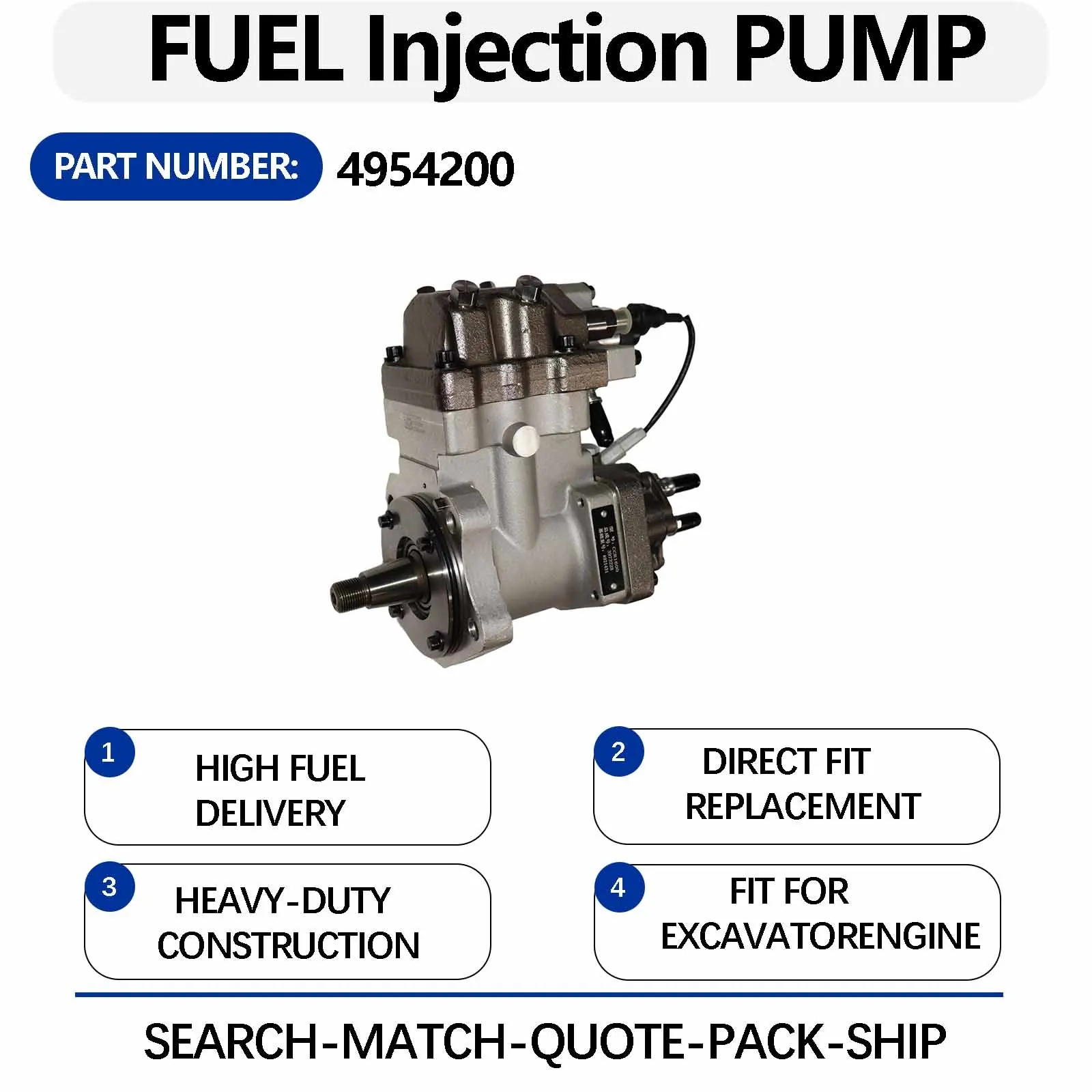 Fuel Injection Pump 5594766 For Cummins ISC8.3 ISL8.3 ISL8.9 QSL8.9 ISLE 9.5 Engine