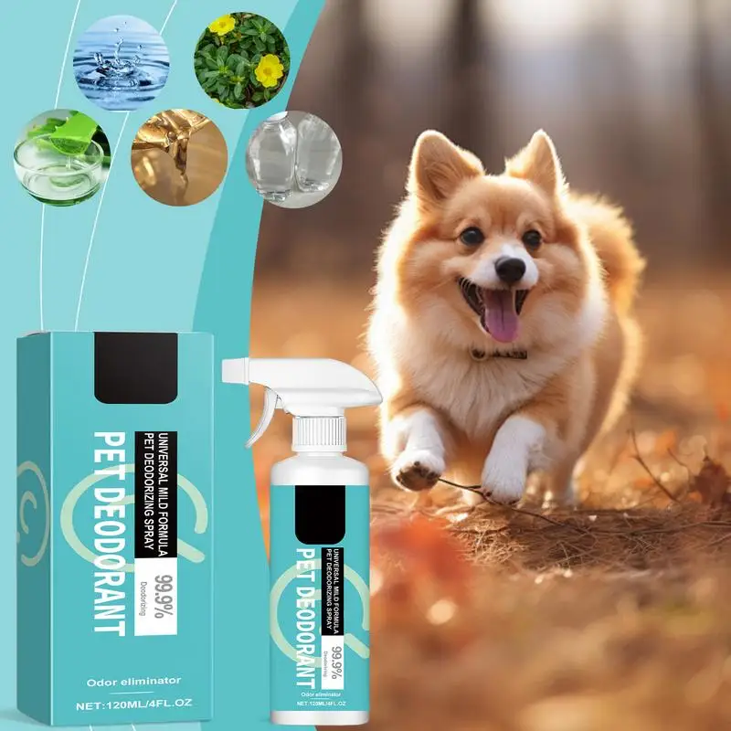 Pet Smell Odor Eliminator Pet Odor Spray Air Freshener Pet Friendly Dog Odor Eliminator Cat Smell Eliminator Long-Lasting Odor