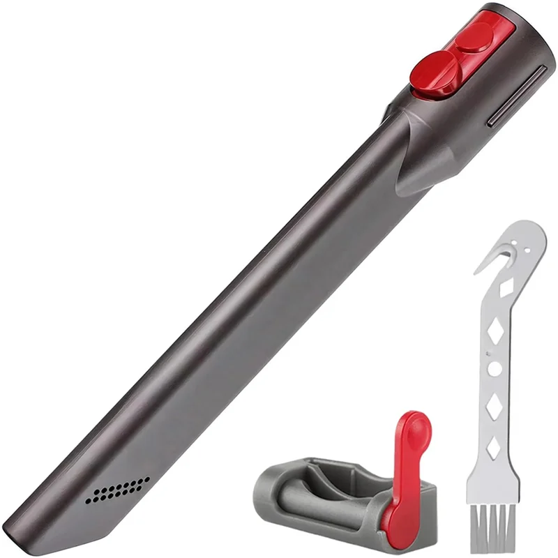 【24 ساعة-تخفيضات!】أداة شق للمكانس الكهربائية Dyson V7/V8 V10/V11 V12/V15 Gen5–25 سم/0.8 قدم فوهة سريعة التحرير مع الزناد L