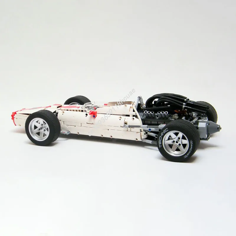 1199PCS Sports Car HondaS RA 300 (1967) Technology Model Moc Building Blocks Stacking Bricks Creative Kid Toy Gift Educational