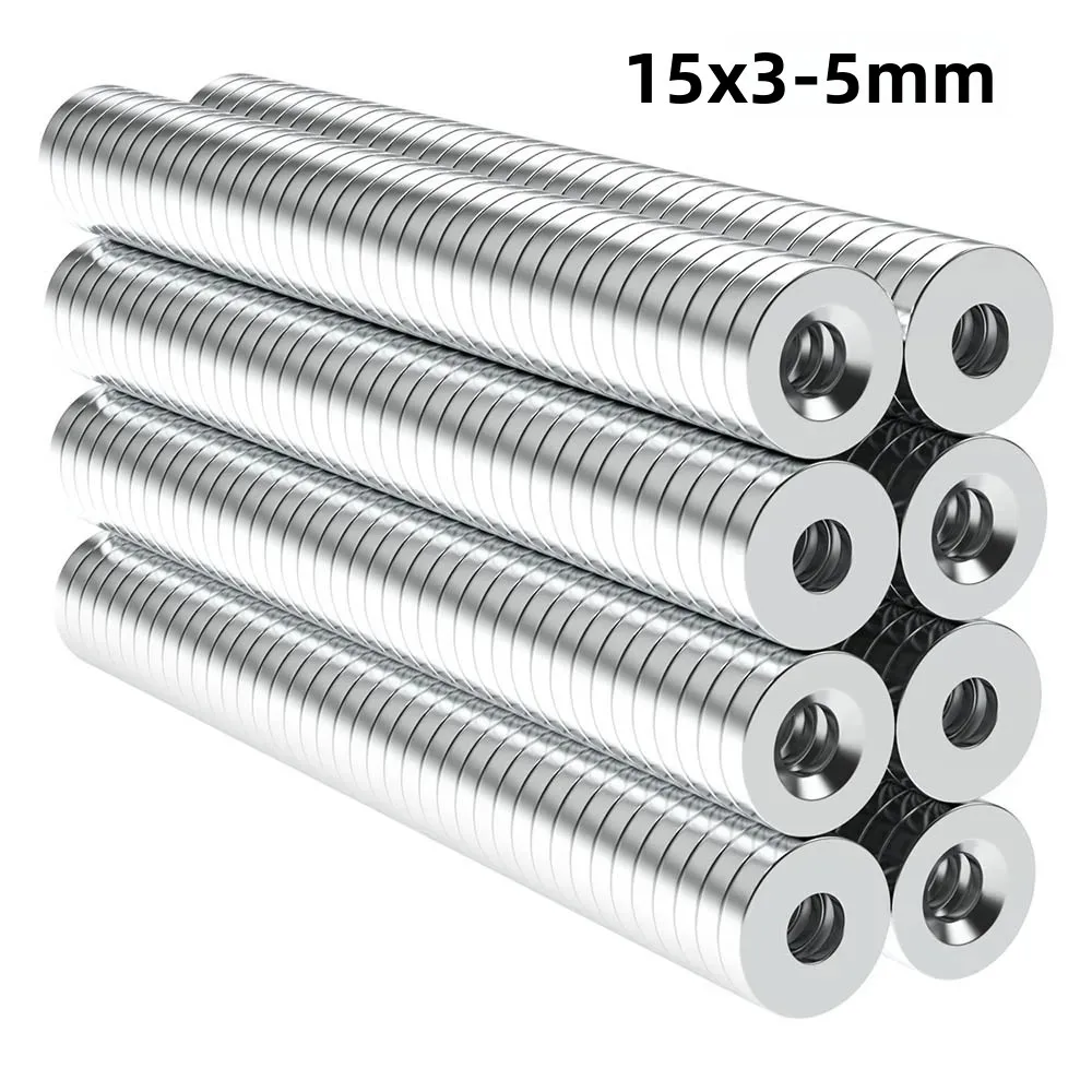 15x3-5mm-n35-super-strong-neodymium-magnet-round-with-holes-ndfeb-powerful-permanent-magnetic-imanes-refrigerator-magnets