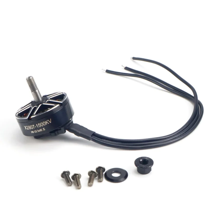 X2807 2807 moteur 1300KV 4S moteur sans brosse pour FPV Freestyle 7 pouces longue portée LR7 Drones pièces de bricolage 4 pièces