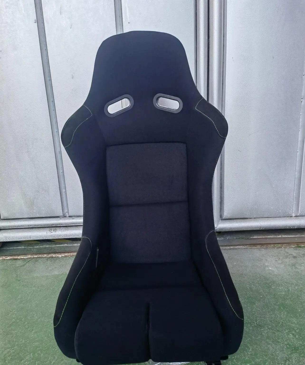 DOS Custom Logo Universal Simulator Fabric Fiberglass Racing Seat Bucket Seats For Car
