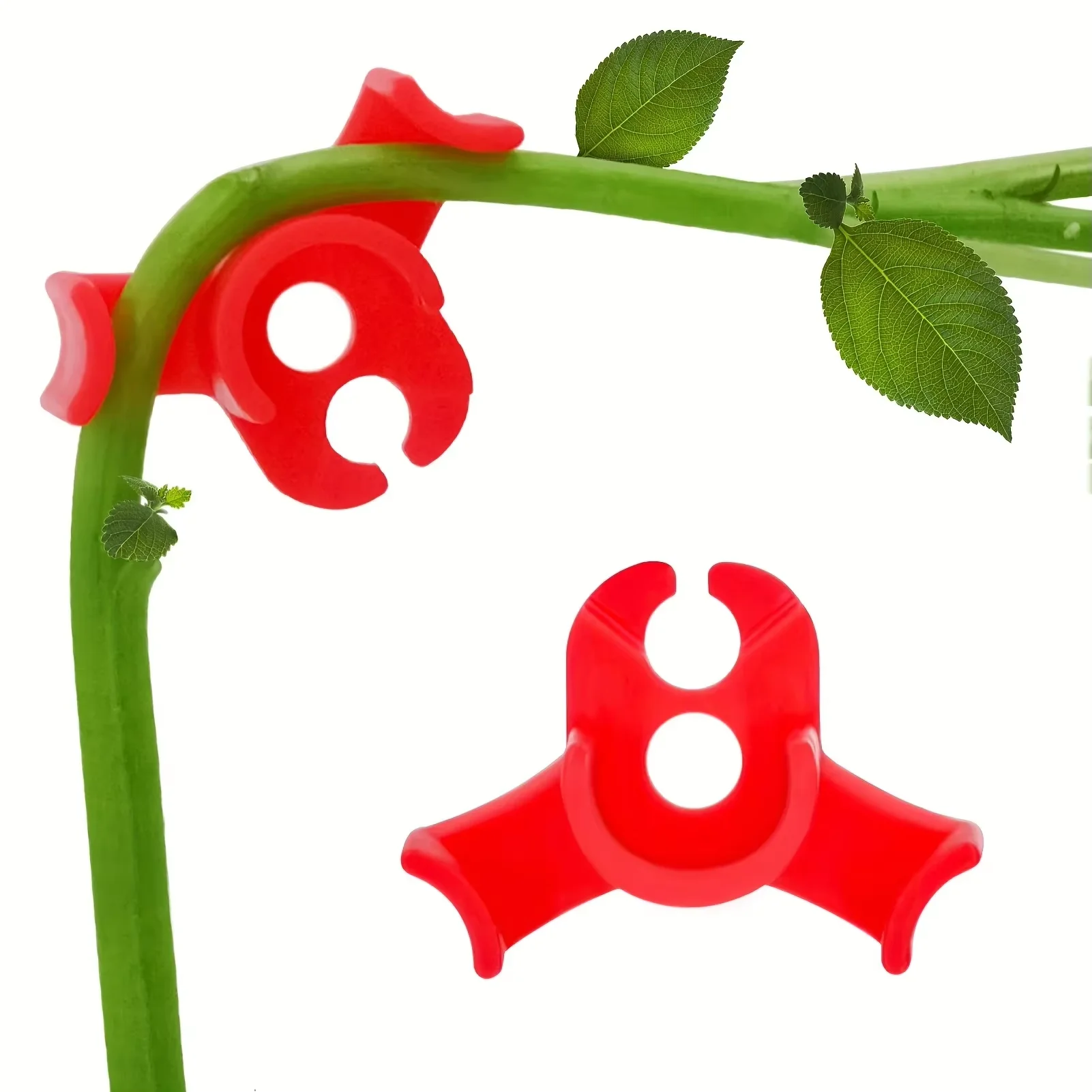 10-50PCS Plant Clamp Bending Device Flower Vine Branches Plant Stem Training Clips Plant Growth Bender Control Support Clamps