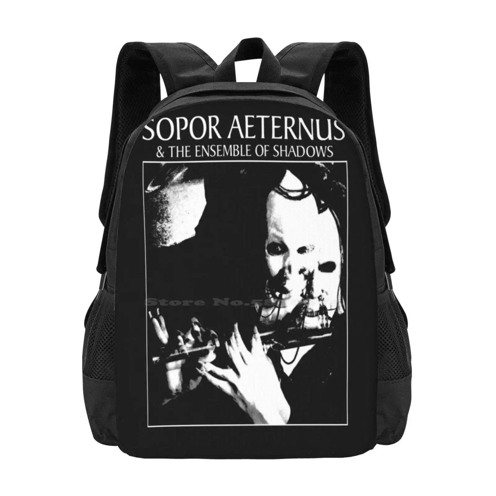 

Sopor Darkwave Hot Sale Schoolbag Backpack Fashion Bags Sopor Christian Death The Sisters Of Mercy Gothic Post Punk Siouxsie