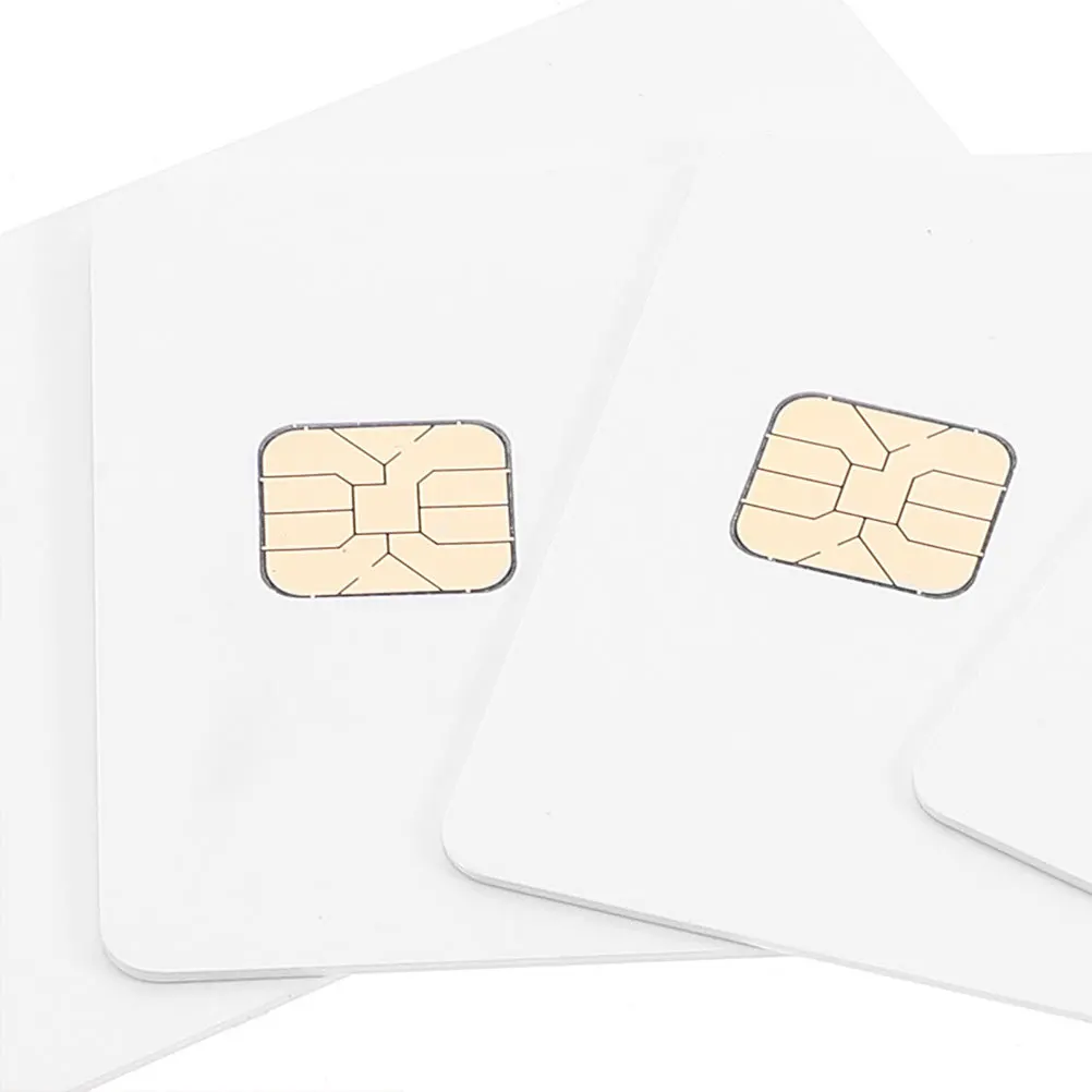 การ์ดไอซีเปล่า 20 ชิ้นพร้อมชิป 16K อินเทอร์เฟซความเร็วสูง PVC สำหรับล็อคประตูโรงแรมและแอปพลิเคชันยานยนต์