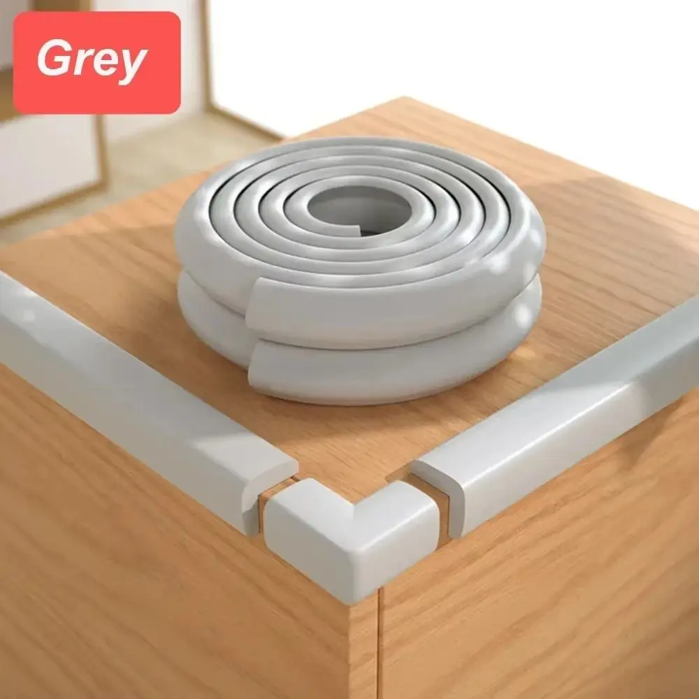 Easy To Clean NBR Table Protector Baby Safety Protective Cover Desk Cover L Shape Anti-collision Foam Protective Tape Home