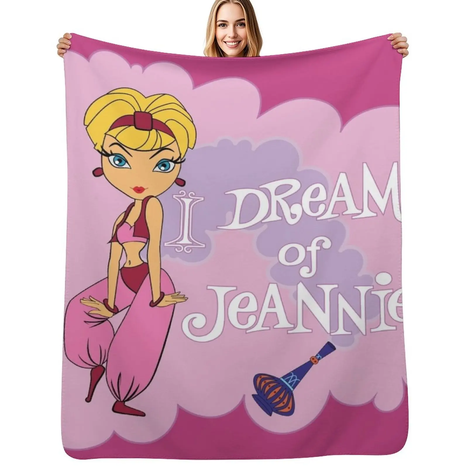 

I Dream of Jeannie 4 Throw Blanket Tourist Decorative Throw Soft Plaid Blankets For Sofas Blankets