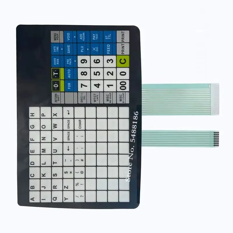 Brand New CL5200 Keyboard Keypad English Version for CAS CL3000 Scales with Overlay Scales Parts Electronic Scale Keyboard