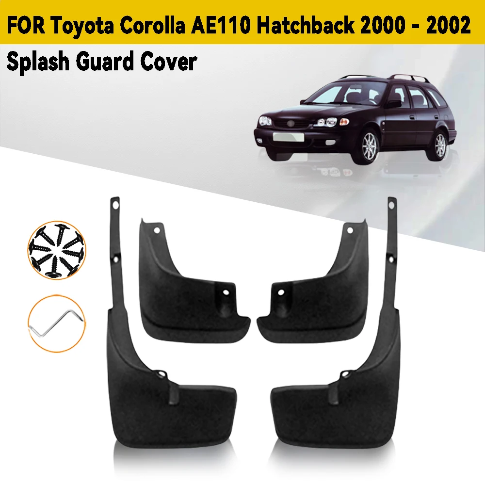 

Car Mudguard For Toyota Corolla AE110 Hatchback 2000 2001 2002 Car Mud Flaps Guards Splash Flap Fender Accessories