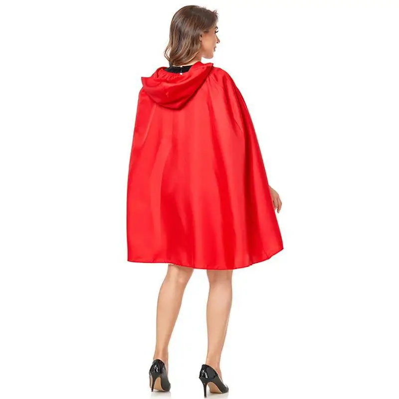 

New Halloween Adult Little Red Riding Hood Fairy Tale Role-playing Costume Parent-child Stage Performance Costume