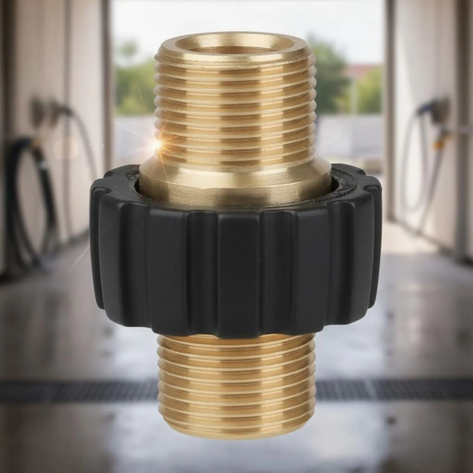 

Адаптер для мойки высокого давления M22, прочный латунный быстроразъемный соединитель, набор адаптеров для мойки высокого давления, сантехнические фитинги из нержавеющей стали