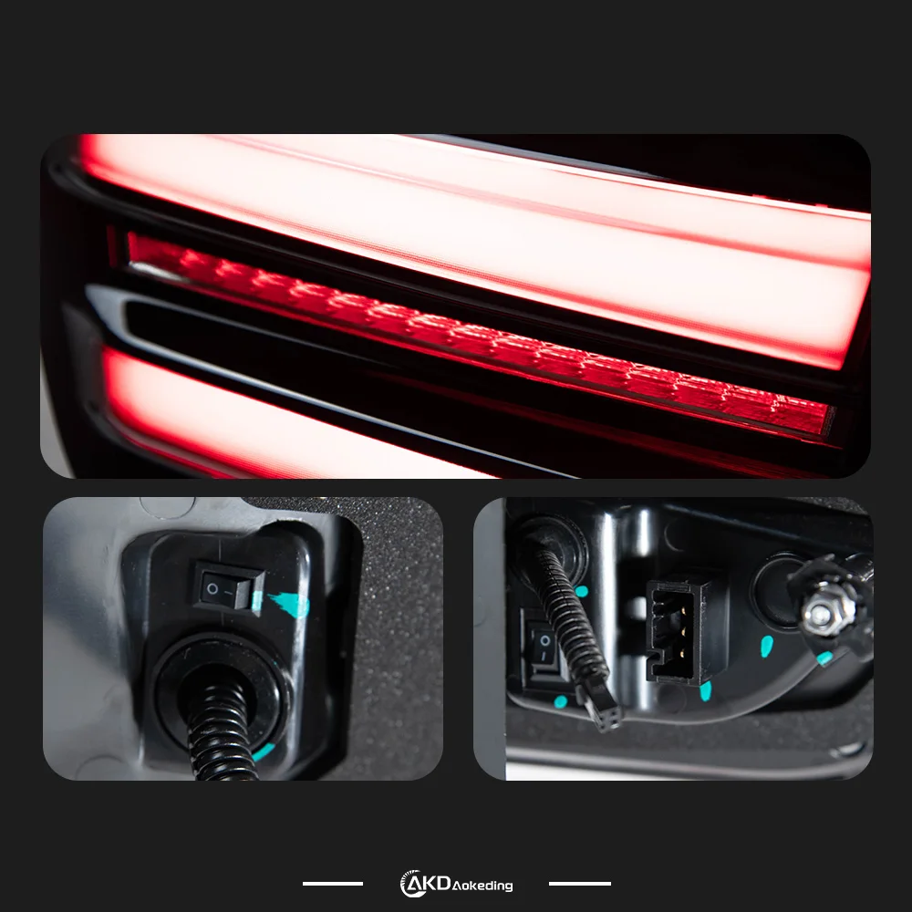 

AKD Tail Lamp for BMW X6 E71 LED Tail Light 2008-2014 E71 Rear Fog Brake Turn Signal Automotive Accessories