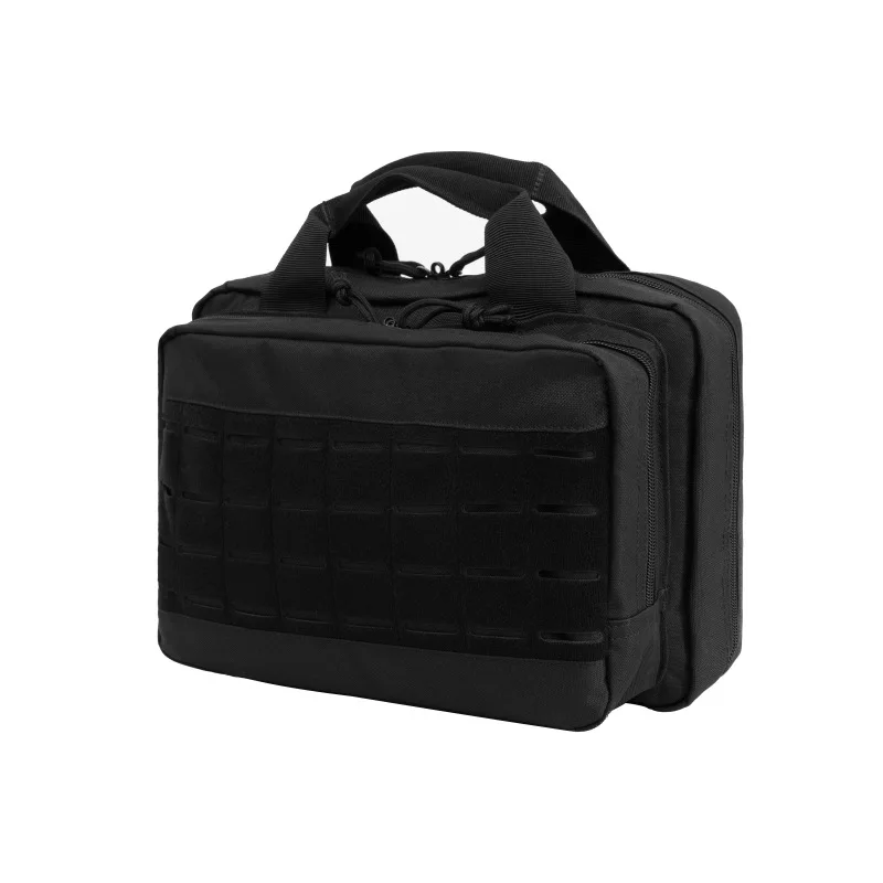 PB9268-2 Outdoor Tote Bag Large Capacity Multi-layer Zipper Oxford Cloth Kit 33-24-12cm