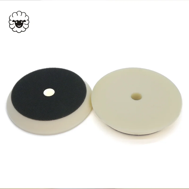 1000 Sheep 150mm Sponge Polishing Pad Car Polisher Waxing Pads  for Car Glass Boat Polish Buffer Removes Scratches Buffing Pad