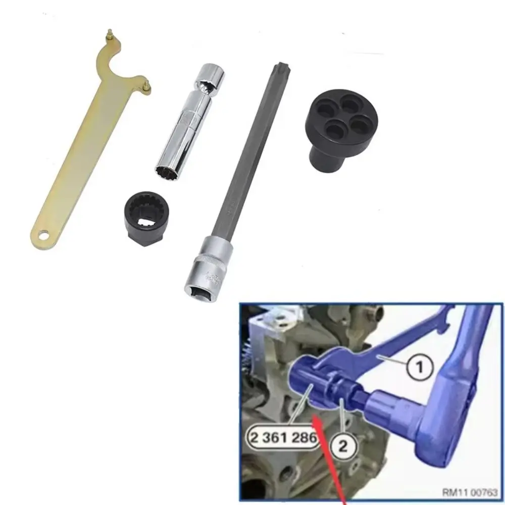Kit di strumenti per la fasatura dell'allineamento dell'albero a camme di vendita calda di alta qualità compatibile per motori BMW B36 B38 B46 B48 B58