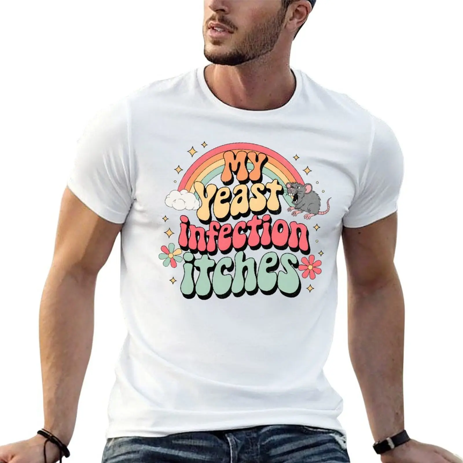 My Yeast Infection Itches T-Shirt croswit shirt man shirts graphic tees mens big and tall t shirts