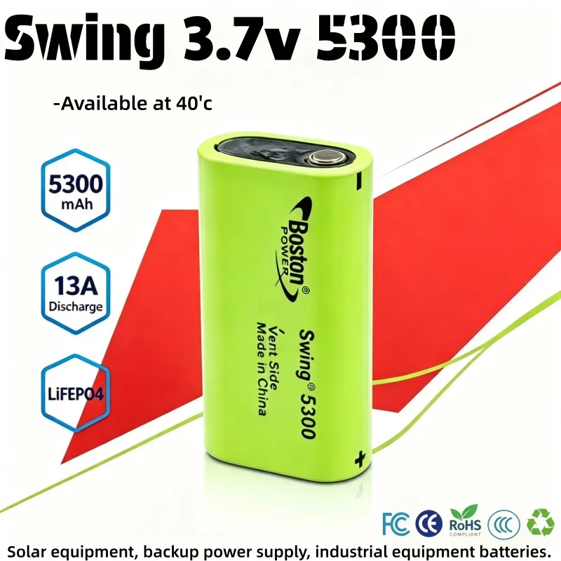 13A Discharge New Original Low Temperature Fuel Lithium Battery Cell 5300mAh 3.7V Rechargeable Lithium Batteries