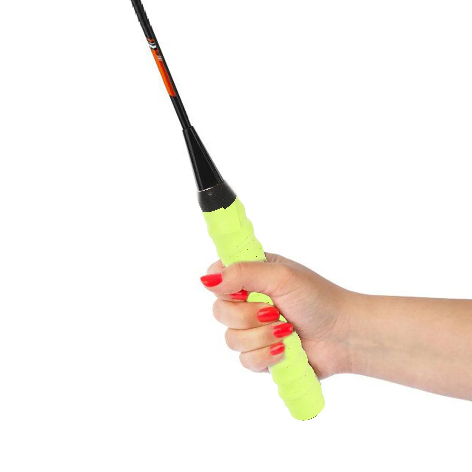 

5Pcs Badminton Racket Grip Tape PU Sweat Absorbing Non Slip Overgrip for Tennis Baseball Softball Handle Wrap Elastic Anti Skid