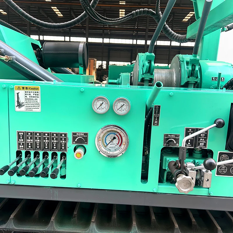 Customized Hydraulic Lifting Crawler Drilling Rig Mode Jdl-280 Deep Soil Hard Rock Mud Pump Bore Well Drilling Machine