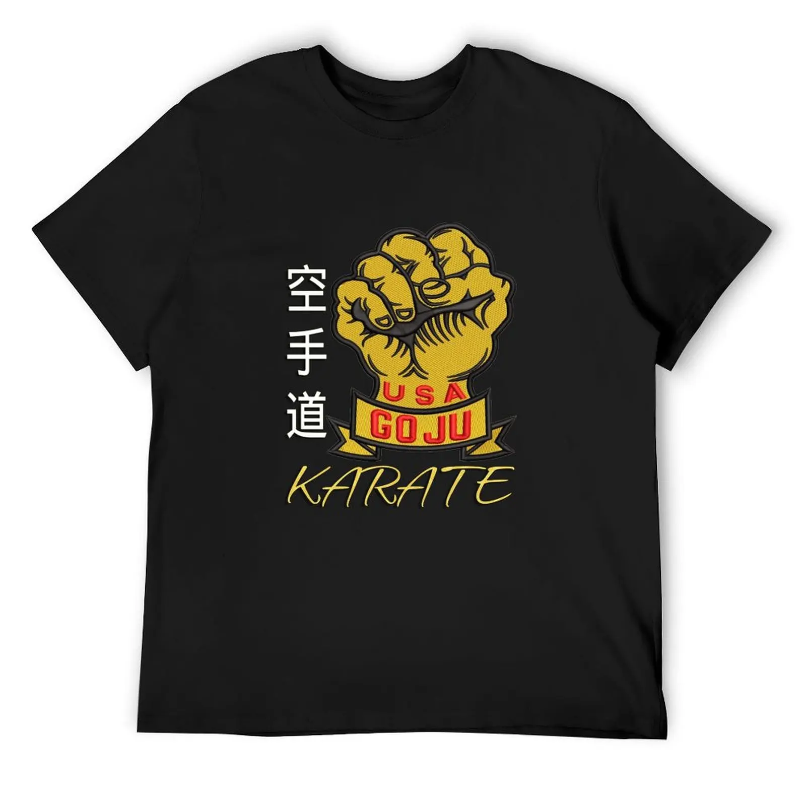 

KARATE GOJU-RYU (GOLDEN FIST USA) 1 T-Shirt croswit shirt man Short sleeve tee luxury t-shirt mens graphic t-shirts hip hop
