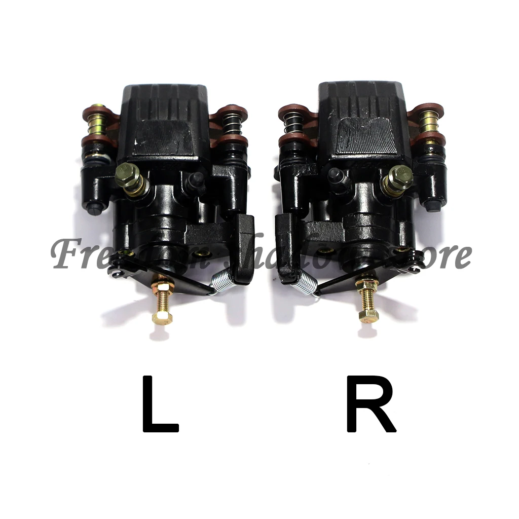 

Задний тормозной суппорт с колодками и механизмом ручного тормоза L или R 90 мм для дисков 230 мм ATV Jinling 250cc запчасти EEC JLA-21B