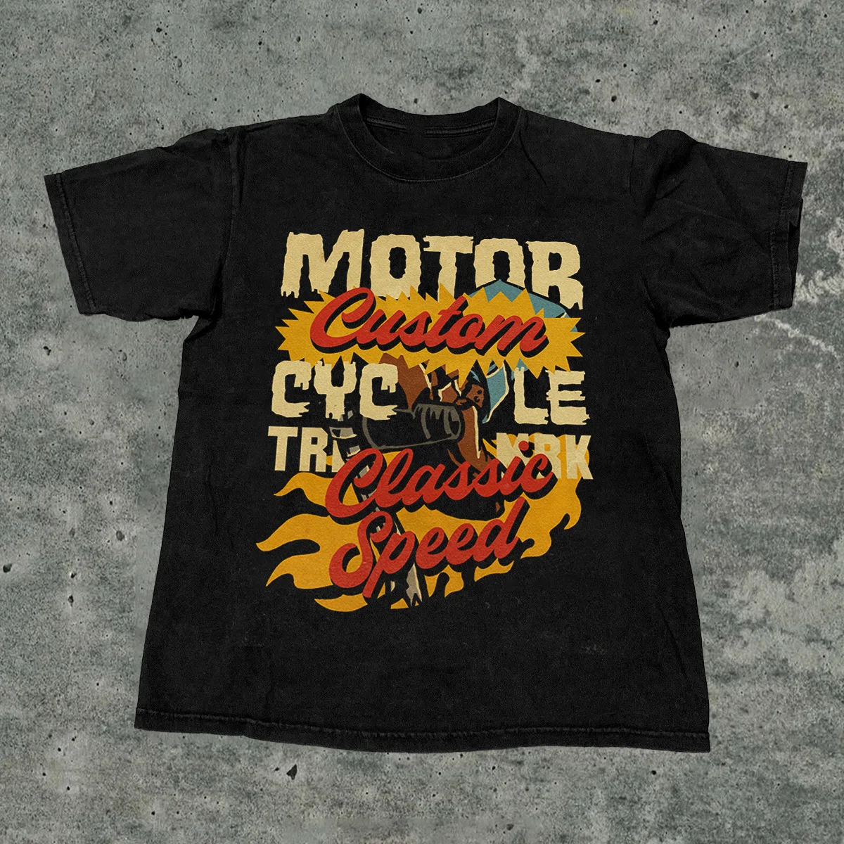 

Футболка с градиентом заката — сделайте заявление без надписью!