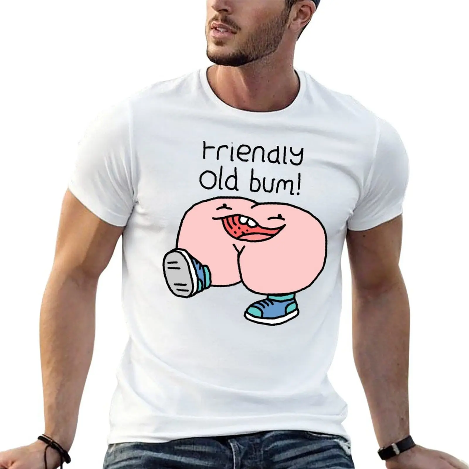 

Willy Bum Bum - Friendly Old Bum! T-Shirt man tshirt cotton t shirts high quality T-Shirt