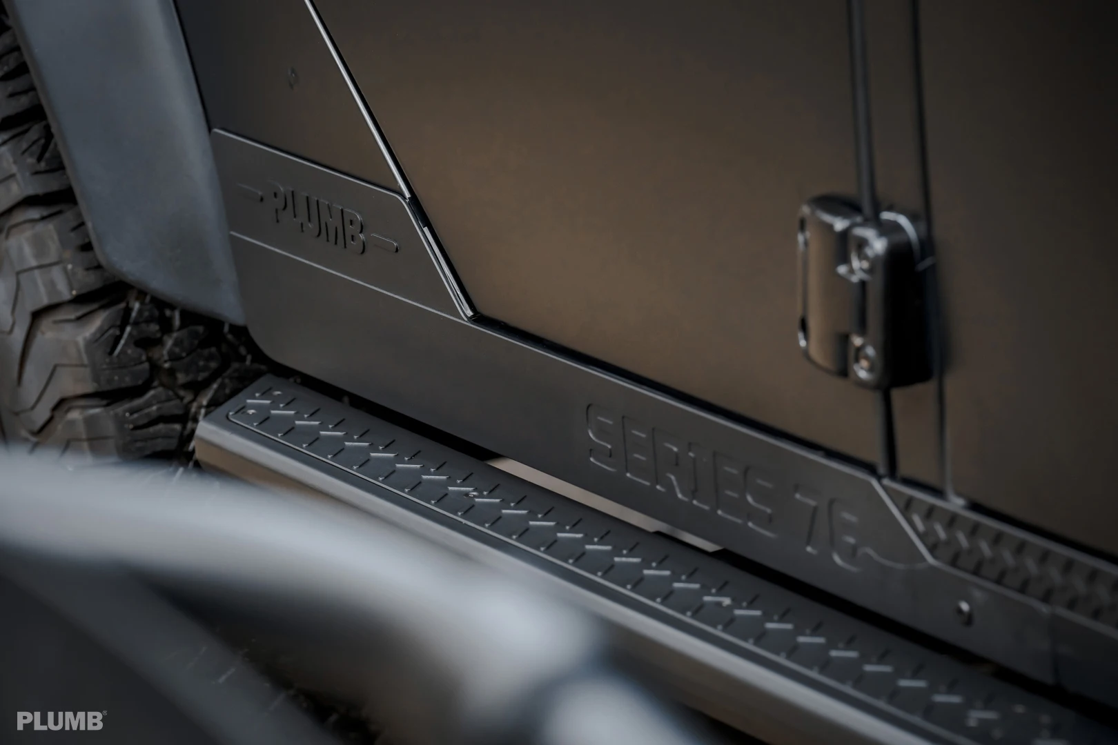 سلسلة TLF PLUMB 76 لمجموعة الخطوات الجانبية من الألومنيوم لـ De 90/110/130 #4