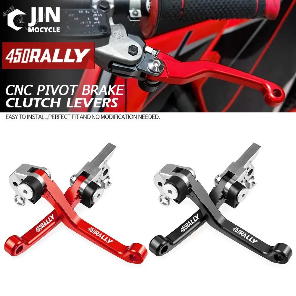 For 450RALLY REP 2013 -2017 2016 2015 Motorcycle Accessories Foldable Pivot CNC Motocross Brake Clutch Levers Cable Lever Handle