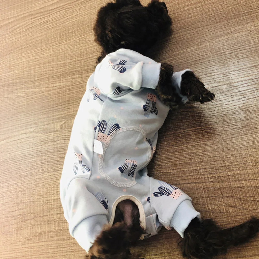 

Anti-licking Anti-scratch Suit Dog Recovery Clothes Pure Cotton Puppy Surgical Gown Post Surgery Pet