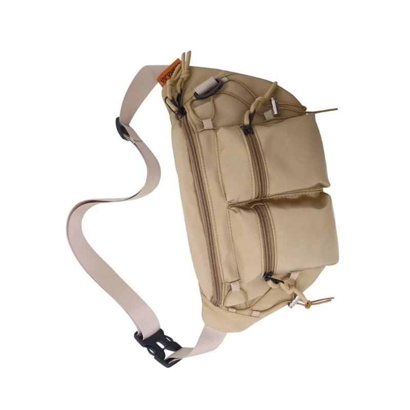 Chest Bag Over The Shoulder Bag for Men Sling Bag Large Capacity Leisure Bag E74B