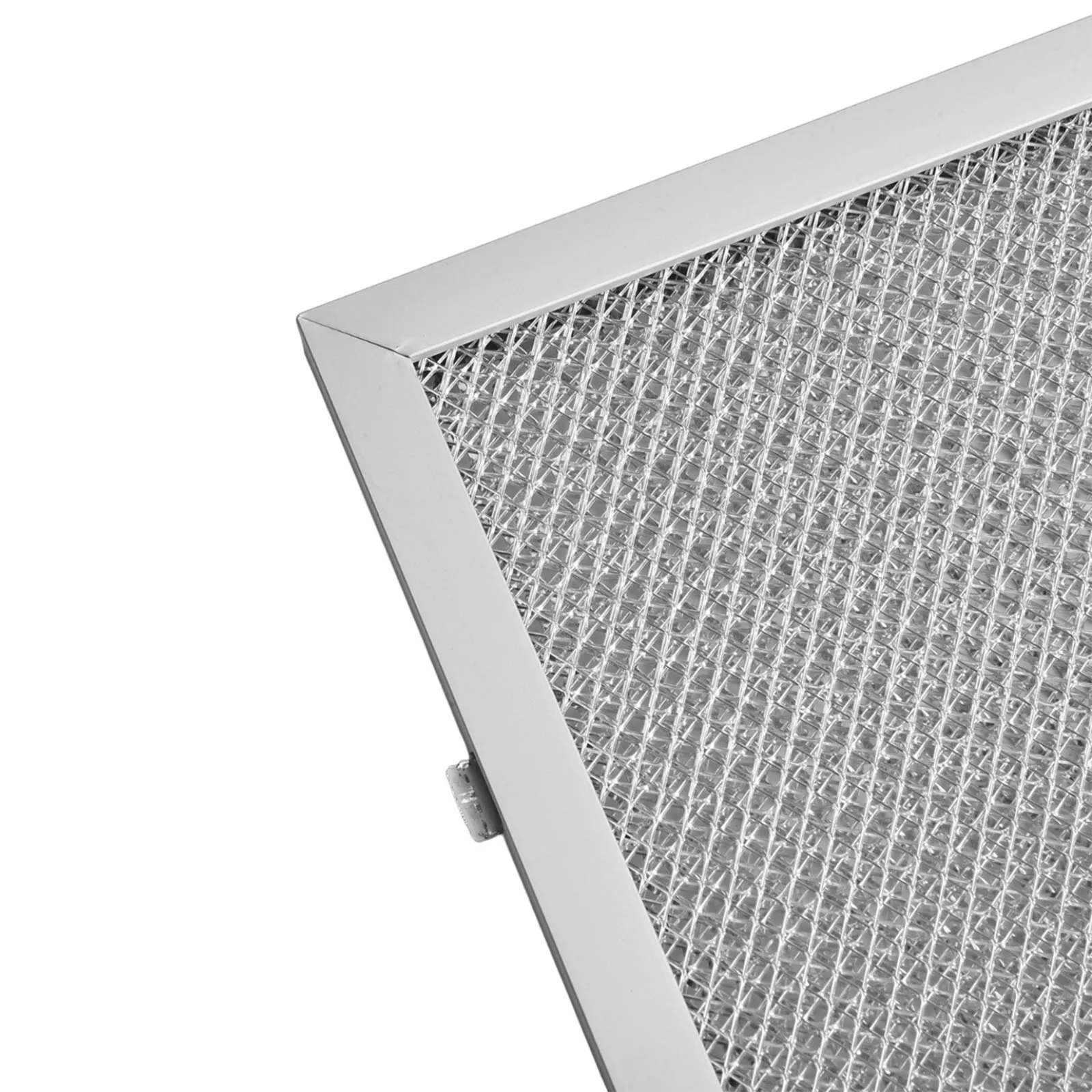 Silver Cooker Hood Filter Filter Extractor Lasting And Long Lasting Vent Filter X X Mm Aluminized Grease Filtration
