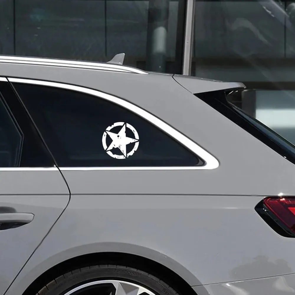 Car Stickers Colors Star Graphic Motorcycle Decals Vinyl Car-Styling