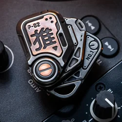 Fidget Spinner EDC Unlimited 2.0 Push Card and Throw Away Card Office Decompression and Decompression Artifact Adult Metal Toy