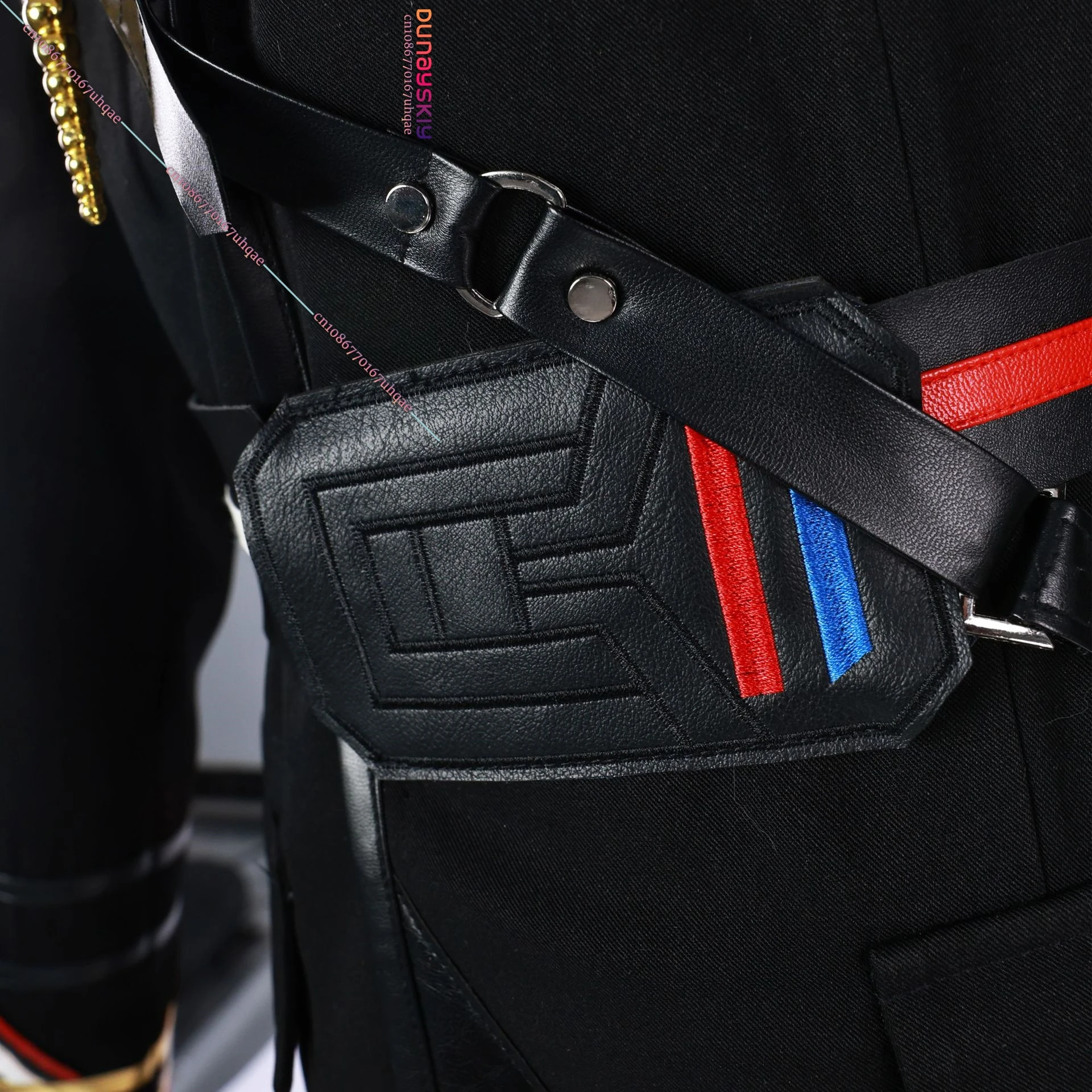 Game Love and Deepspace Caleb Cosplay Costume Wig Accessory Colonel Uniform Man Suit Anime Carnival Party Outfit Role-playing