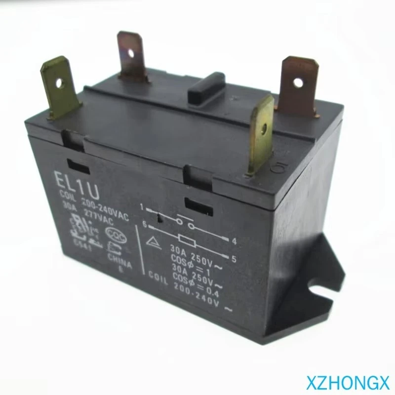 

relay EL1U 30A 250VAC 277VAC 200VAC-240VAC