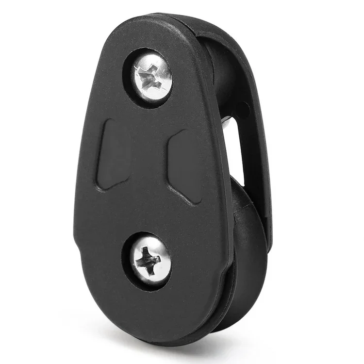 ลูกรอกเรือคายัค2ชิ้นทำจากไนลอนแข็งแรงทนทานป้องกัน UV สำหรับเรือยอชท์เรือแคนู