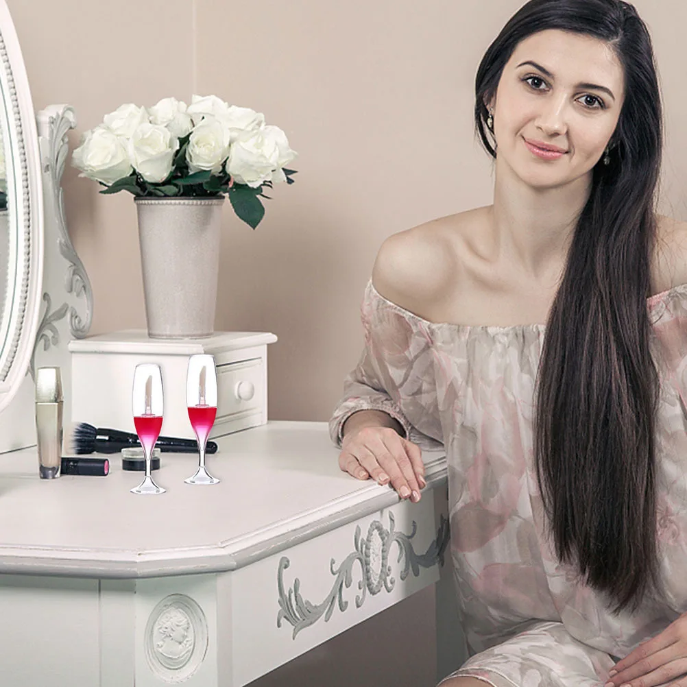 

10Pcs Small Lip Gloss Bottles Empty DIY Lipstick Tube Lightweight Travel-Friendly Makeup Organizer Container Gift for Her