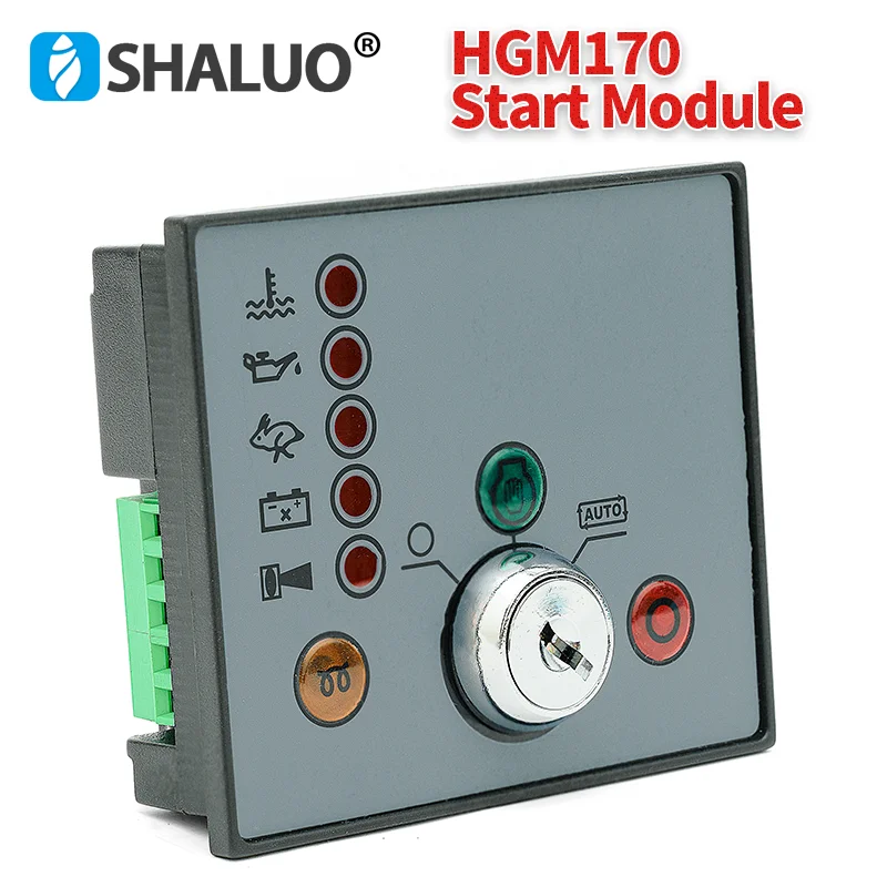 generator converted to electric starting complete set of accessories, controller self starting module HQM170HGM170