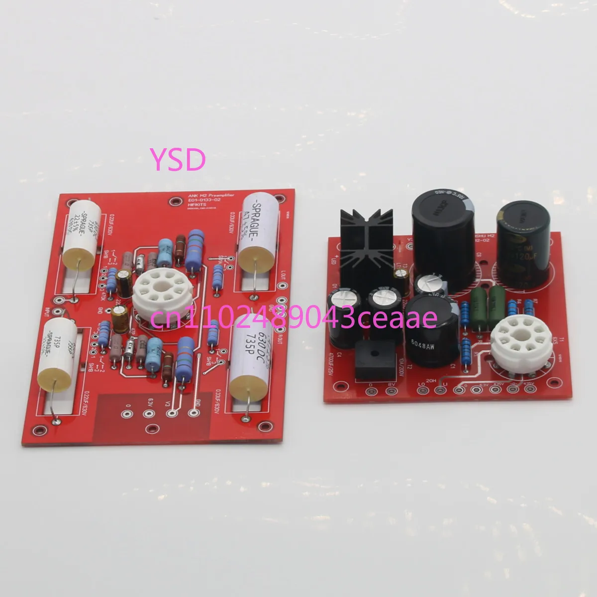 HiFi ANK M2 6SN7 Tube Board Kit +Power supply Board Kit