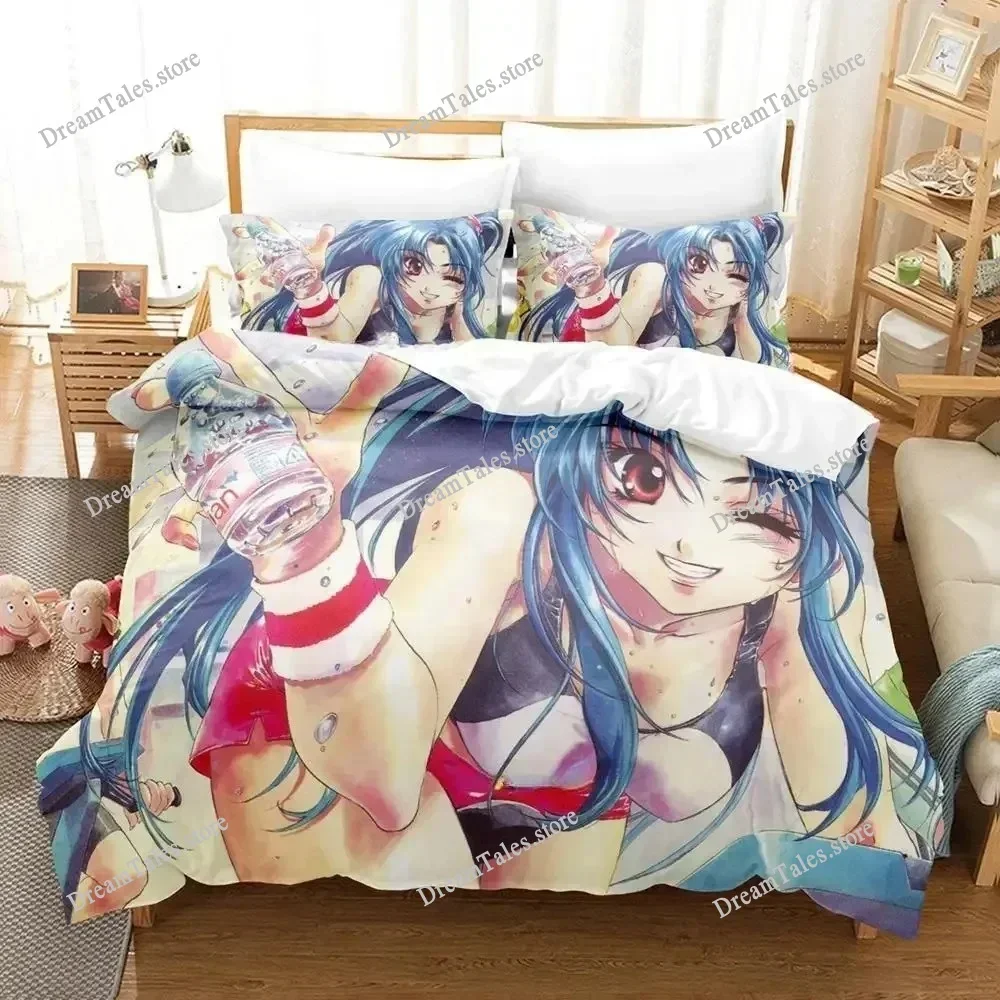 Full Metal Panic Bedding Set Single Twin Full Queen King Size Bed Set Adult Kid Bedroom Duvet Cover Sets 3D Print Anime Girls741