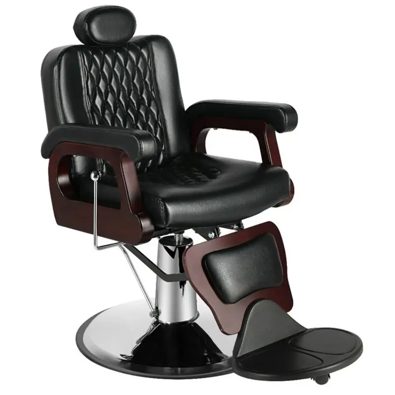 Styling Makeup Barber Chair Swivel Barbershop Pedicure Workshop Recliner Barber Chair Beauty Chaise Coiffeuse Salon Furniture