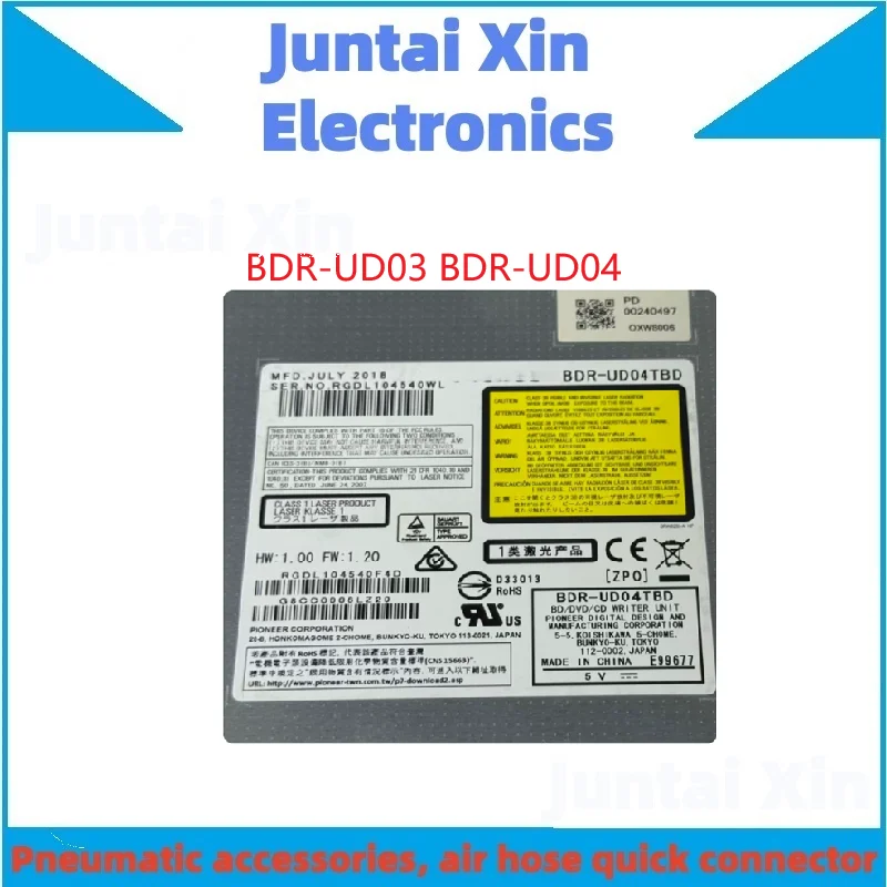 BDR-UD03 UD04 9.5mm SATA 6X 3D Blu-ray Burner BD-RE DL Dual Layer Bluray Writer Super Slim Laptop Internal SATA Optical Drive