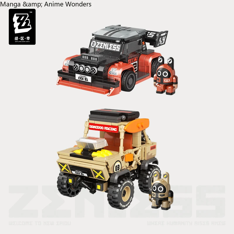 

Presale Sunsyea Zenless Zone Zero Official Merch miHoYo Original JSCS Bangboo Building Blocks Cosplay birthday Gift Game Anime