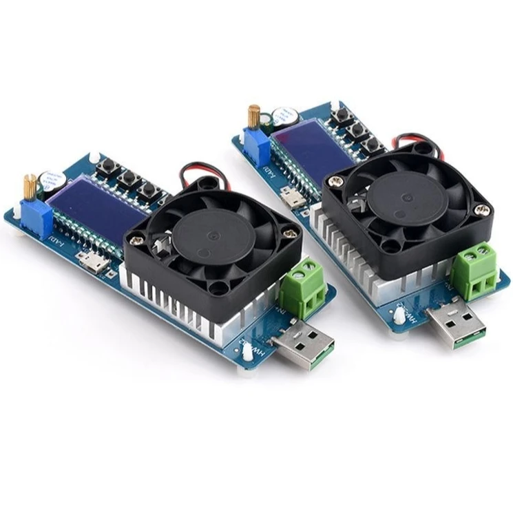 FX25-25W Battery capacity tester Voltage and current constant current electronic load USB power detector adjustable resistor