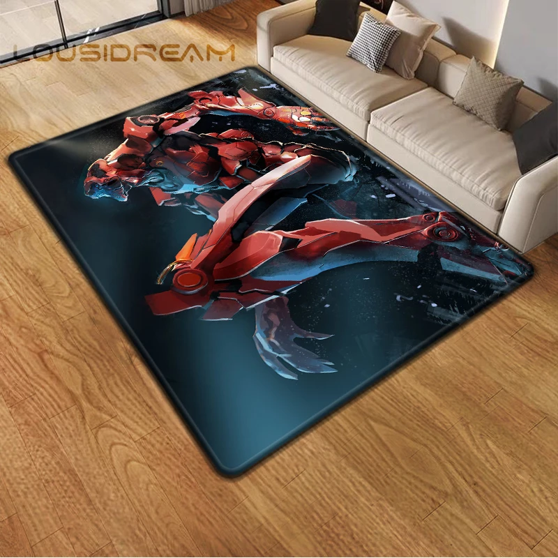 Mecha Gouda Carpet Kitchen Mat Entrance Doormat Bedroom Floor Decoration Living Room Carpet Bathroom Anti-slip Rug