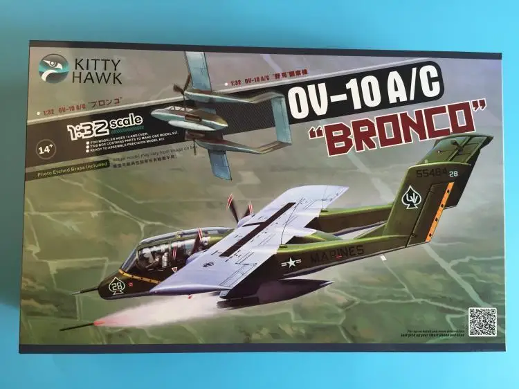 

Kitty Hawk 32004 1/32 OV-10 A/C"Bronco" Assembly model New