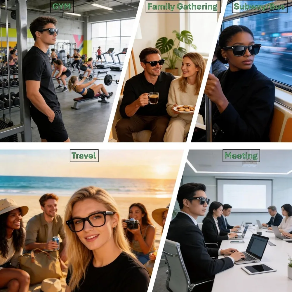LED Light Shading Cover for Ray-Ban Meta Wayfarer/Skyler/Headliner Gen1&2/Oakley Meta HSTN Smart Glasses Shading Patch Reusable