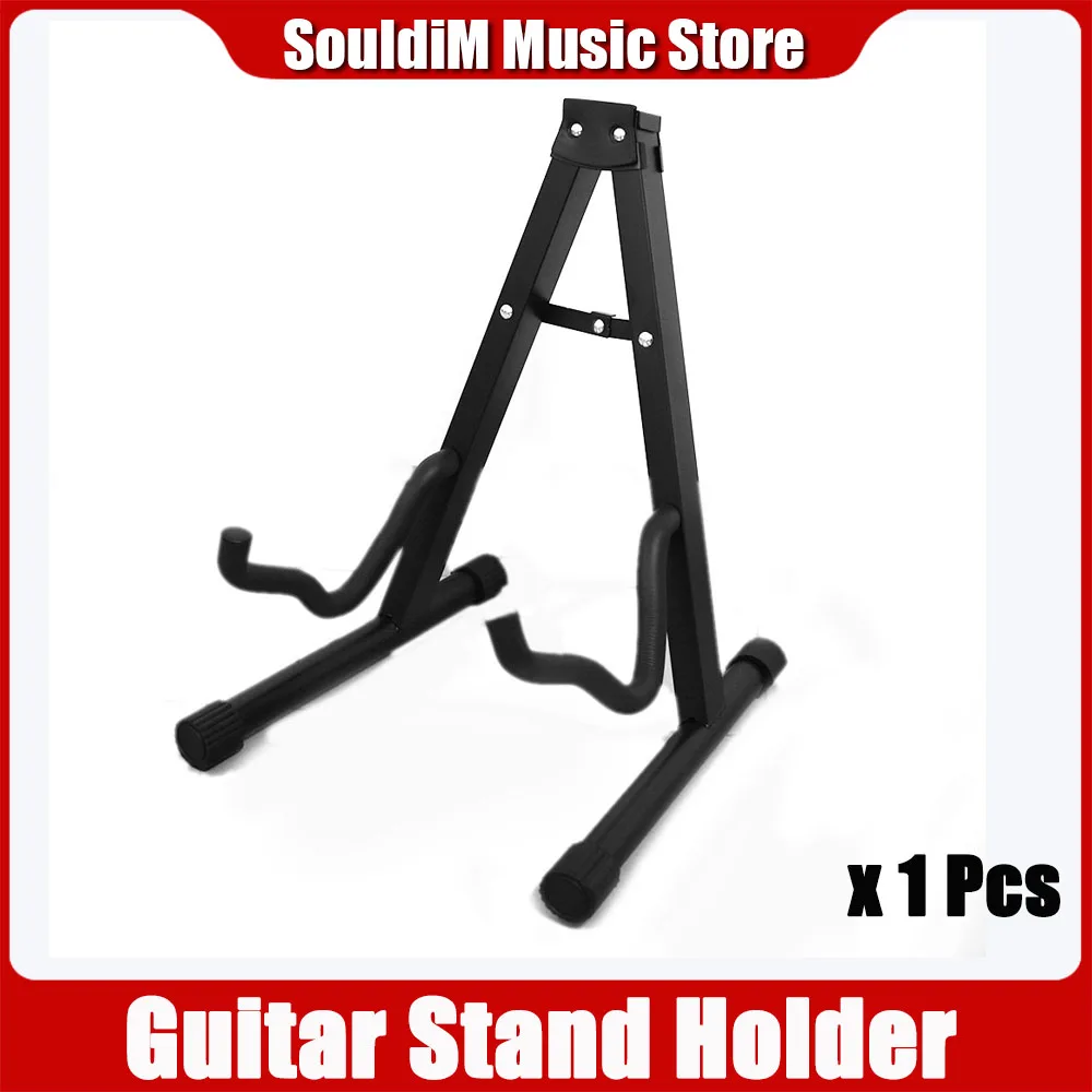 

1 Pcs Portable Guitar Stand Musical Bracket Holder Tripod Sturdy And Stable for Guitar Bass Stringed Musical Instrument Parts